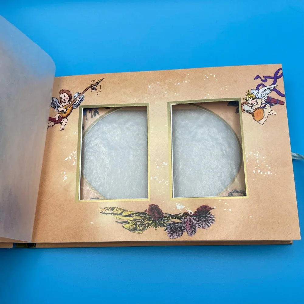 Parragon Cherished Moments Photo Album Cherub Angel Ribbon‎ Tie Victorian